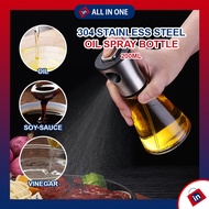 304 Oil Fuel Spray Bottle Stainless Steel Press type Botol Semburan Bahan Api Minyak 304不锈钢按压喷油瓶