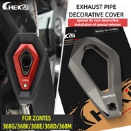 For Zontes Motorcycle 368g 368m 368K 368m 368D 501g Modified Exhaust Pipe Protective Cover Exhaust P