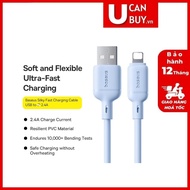 Ai-phon 2.4A Fast Charging Cable, Baseus Silky Fast Charging Cable USB to L 2.4A