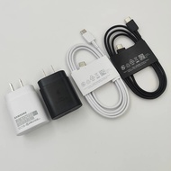 Pengecas Ultra Super Pantas Samsung S25 25w Penyesuai Cargador Usb Jenis C Galaxy S24 S23 S20 S21 S2