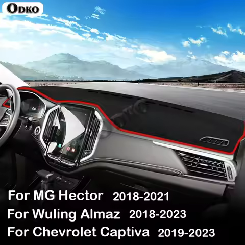 Car Dashboard Cover For MG Hector For Chevrolet Captiva Wuling Almaz 2018 2019 2020 2021 2022 2023 S