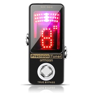 ammoon Precision Chromatic Tuner Pedal Large LED Display Full Metal Shell with True Bypass Tools