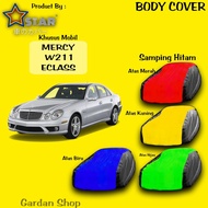 HIJAU MERAH MERCY W211 ECLASS Car Cover Black Top Color Combination Body Cover 2 Colors Red Yellow G