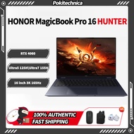 HONOR MagicBook Pro 16 HUNTER Gaming Laptop RTX 4060 Ultra5 125H Ultra7 155H 16inch 3K 165Hz Honor M