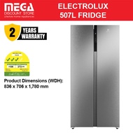 ELECTROLUX ESE5101B-A  570L SIDE-BY-SIDE FRIDGE (3 TICKS)