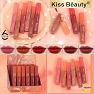 70063-03 ลิปจุ่ม Kiss Beauty To Fill You ลิปเนื้อลิควิดกันน้ำสุด ลิปแมทโทนแดงก่ำ ลิปแมทจุ่ม ลิปกันน้