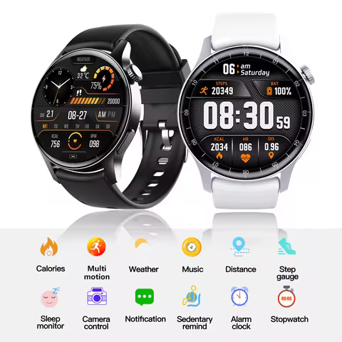 JOEME F207R Smart Watch Man Woman Motion Fitness Sleep detection Suitable for Apple Android Xiaomi I
