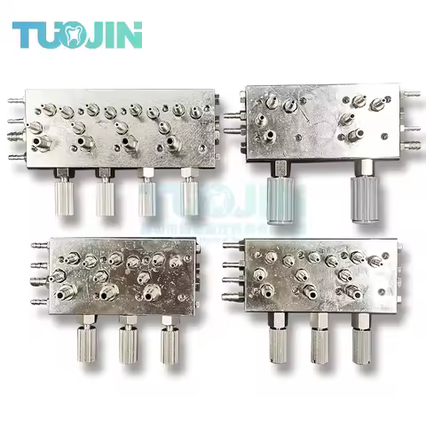 1Pcs Dental Valve 3 In 1 Valve Air Switch Control Dental Chair Air / Water Diaphragm Valve For Denta
