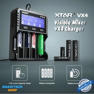 ✅ รับประกันศูนย์1ปี ✅ XTAR VX4 ชาร์จลิเที่ยม 1.5V  ถ่าน18650 ถ่านAA ถ่านAAA Ni-MH / Li-ion
