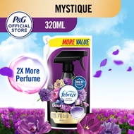 Febreze Fabric Perfume Downy Mystique Fabric Spray Refresher 320ml
