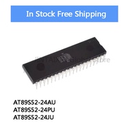 5Pcs AT89S52-24AU AT89S52 AT89S52-24PU AT89S52-24JU IC Chip Stock Wholesale