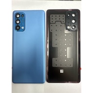 Oppo reno 5 pro zin back cover (full orange glass)