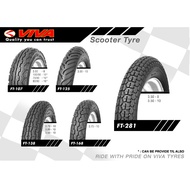 VIVA FT168 MOTORCYCLE TYRE 275-10 TAYAR