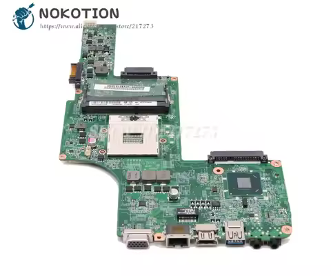 NOKOTION For Toshiba Satellite L730 L735 Laptop Motherboard HM65 DDR3 A000095740 DA0BU5MB8E0 MAIN BO