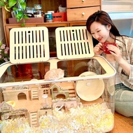 80cm Songyue Cage Golden Silk Bear Large Space Hamster Cage Oversized Luxury Villa Nest Dedicated Pr