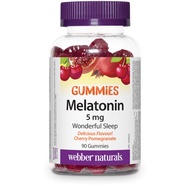 Webber Naturals Melatonin, 5 Mg Gummy 90 Count