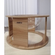 Minimalist Cat Condo Hole Condo/Cat Bed With Acrylic Clear