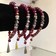 Mini crystal tasbih 33