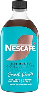 Nescafe Sweet Vanilla Espresso Concentrate Liquid Coffee, 500ml