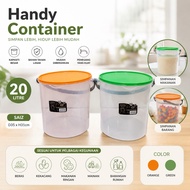 Yokoko Handy Container 20L/ Rice Container/ Air Tight Container
