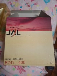 JAL 日本航空 B747-400 JAPAN AIRLINE 1:400  模型飛機 飛機模型