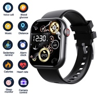 Smart Watch 1.91 inch Smartwatch Fitness Running Watch Bluetooth ECG+PPG Temperature Monitoring Pedo