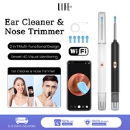 3Life 2 in 1 Smart Visual Ear Cleaner & Nose Trimmer APP HD Visual 360° Gyroscope IP67 Waterproof