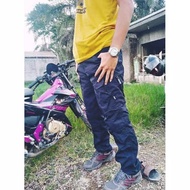 ✸♦✚Dongker Blue Men 's Long Pants / Navy Tactical Blackhawk Guys Cargo Mountain Pdl Brimob Tni Polic