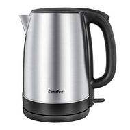 Comfee 1.7L Stainless Steel Electric Tea Kettle, BPA-Free