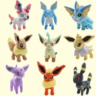 Pokemon Eevee Family Eevee Sun Moon Original Water Fire Grass Eevee Eevee Yibe Plush Toy N1Y0