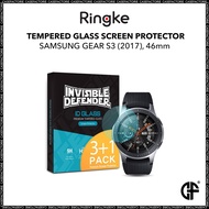 Ringke Tempered Glass Screen Protector for 46mm Samsung Gear S3 (2017)