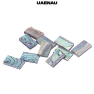 UAENAU ​10Pcs ​Guitar Inlay Material​, ​Guitar Fretboard Decoratio ​Sheet Form Abalone Shell Inlay​,