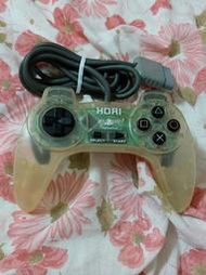 HORI 日製人體工學手把  透明色（PS,PS2 適用）