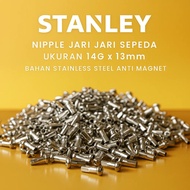 Nipple Nipple Nipple Finger Spokes Bicycle Spokes 13G x 13mm Stainless Steel Anti Magnet Stanley
