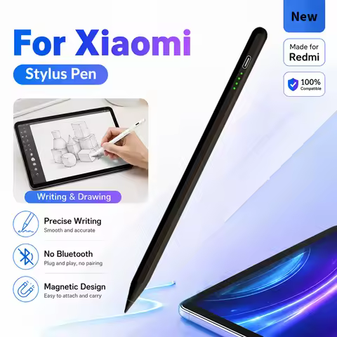 Stylus Pen for Xiaomi Pad 7 6 6S Pro 5 Redmi Pad Pro SE, Magnetic Touch Pen for Students Writing, Ca