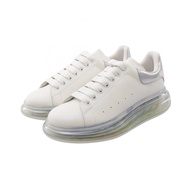 [二手] Alexander McQueen 運動鞋，淨CLEAR鞋底，極光色，662657，皮革，男款，未使用。