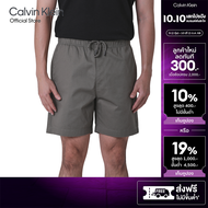 CALVIN KLEIN กางเกงขาสั้นผู้ชาย Cotton Stretch Pull-On Shorts รุ่น 40BM631 ROB - สี Olive