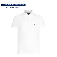 Tommy Hilfiger เสื้อโปโลผู้ชาย รุ่น MW0MW26882 YBR - สีขาว