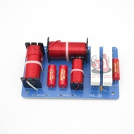 3 way speaker frequency circuit 01 treble 2 bass 1 treble speaker circuit