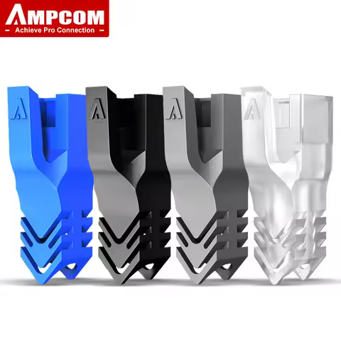 AMPCOM Ethernet Network Cable Strain Relief Boots Cable RJ45 Connector Plug Covers 6.5/7.5/8.0mm for