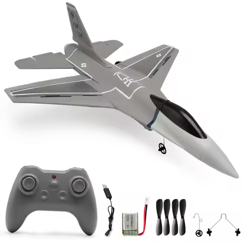 F16 RC Glider 2.4G 3CH 6-Axis Gyro Remote Control Airplane With Self-stabilization System EPP Foam P