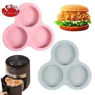 Reusable Silicone Mold Air Fryer Egg Pan Cakes Dessert Baked Goods Tools Easy to Use Pink