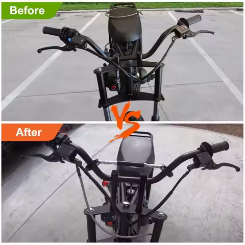 For Bt200x Ct200 SSR125 Razor MX350 MX650 Dirt Pit Bike Compatible 7/8" Handlebar Risers Clamps Moun