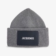 JACQUEMUS 毛帽 絕版灰 80%羊毛 挺版 黃小米
