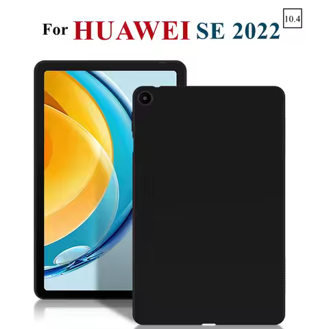 Case For Matepad SE 10.4 Inch AGS5-L09 AGS5-W09 Flexible Soft Silicone Black Shell Back Cover For Hu