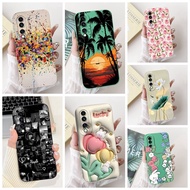Honor 70 Case FNE-NX9 Aesthetic Cute Cat Fashion Funny Silicone Shockproof Phone Case Honor 70 Back 