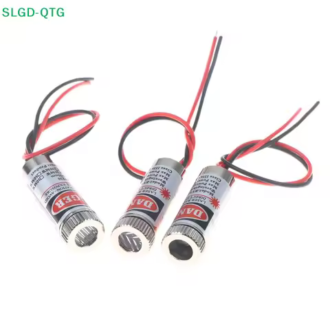 NEW 1/2/3pcs Laser Pointer Diode 650nm 5mW Laser Diode Head Red Point / Line / Cross Laser Module 5V