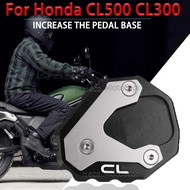 For Honda CL500 CL 500 CL300 Motorcycle Accessories Side Stand Enlarge Plate Kickstand Extension