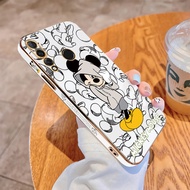 For Huawei Nova 3 3i 4 5i 5T Pro Cartoon Mickey Phone Casing Luxury Plating TPU Soft Cover Shockproof Case
