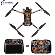 Protective Film Stickers Cratch-proof Decals Compatible For Dji Mini 3 Pro Dji Rcn1 Drone Body Remote Control